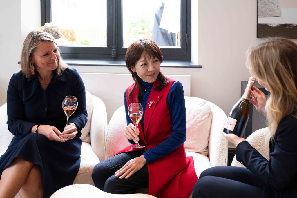 シャンパーニュテイスティング